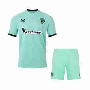 Maglia Calcio Athletic Bilbao Set Bambino Terza 2025 2026