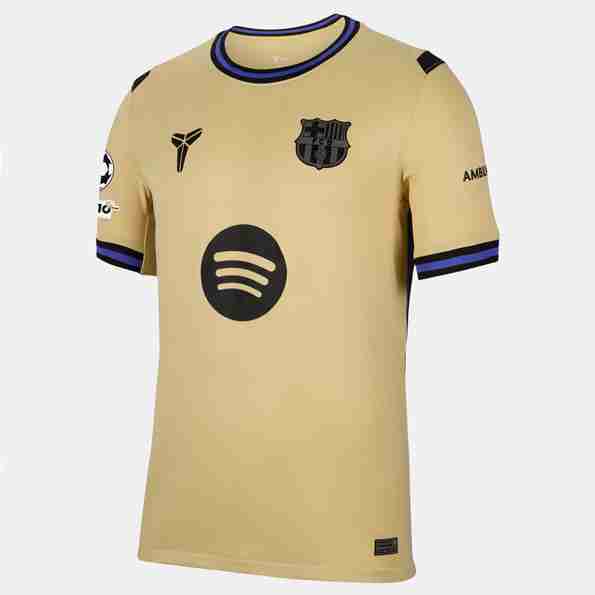 Maglietta Calcio Away FC Barcellona 2025 2026 Maglietta Calcio Away FC Barcellona 2025 2026