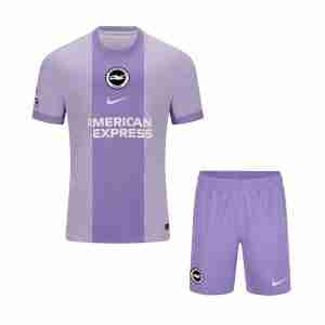 Maglia Calcio Brighton Set Bambino Away 2025 2026