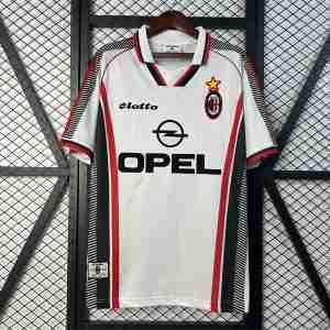 Thailandia Maglia Calcio Away AC Milan Retro 1998 1999