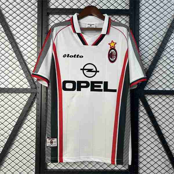 Camiseta AC Milan 2ª Retro 1998-1999 Thailandia Maglia Calcio Away AC Milan Retro 1998 1999