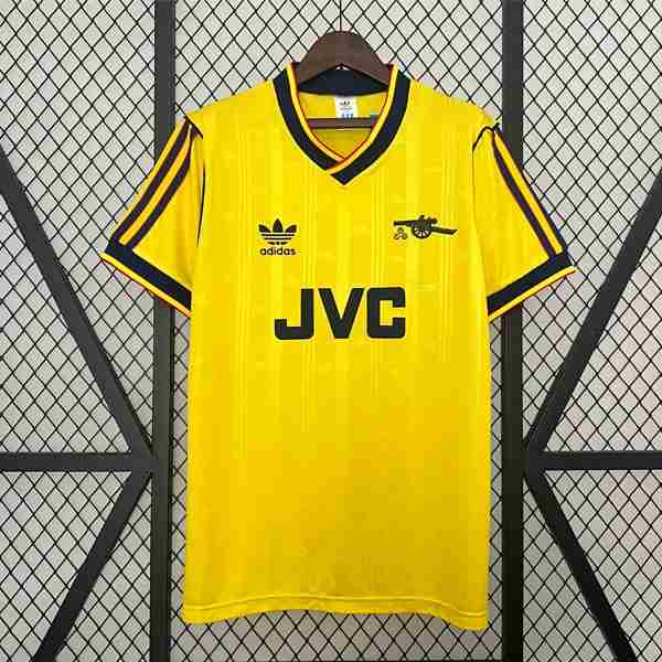 Tailandia Camiseta Arsenal 2ª Retro 1986 1988 Thailandia Maglia Calcio Away Arsenal Retro 1986 1988