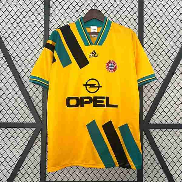 Tailandia Camiseta Bayern Munich 2ª Retro 1993 1995 Thailandia Maglia Calcio Away Bayern Monaco Retro 1993 1995