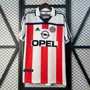 Thailandia Maglia Calcio Away Bayern Monaco Retro 2000 2002