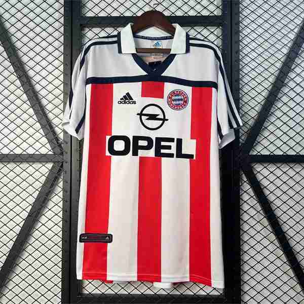Camiseta Bayern Munich 2ª Retro 2000-2002 Thailandia Maglia Calcio Away Bayern Monaco Retro 2000 2002