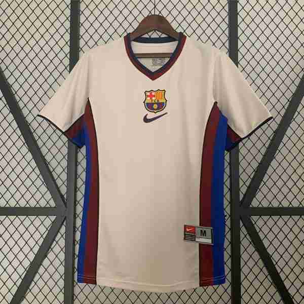 Tailandia Camiseta Barcelona 2ª Retro 1988 1989 Thailandia Maglia Calcio Away FC Barcellona Retro 1988 1989