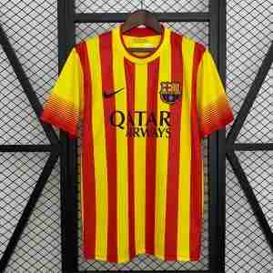 Thailandia Maglia Calcio Away FC Barcellona Retro 2013 2014