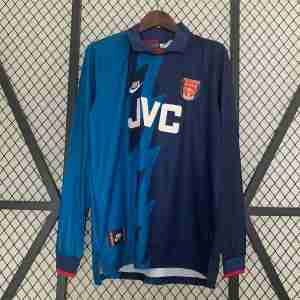 Thailandia Maglia Calcio Away Manica Lunga Arsenal Retro 1995 1996