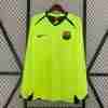 Thailandia Maglia Calcio Away Manica Lunga FC Barcellona Retro 2005 2006
