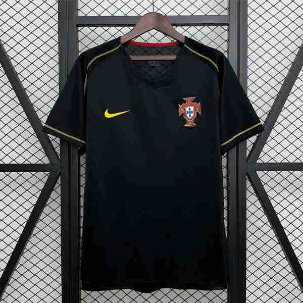 Tailandia Camiseta Portugal 2ª Retro 2006 Thailandia Maglia Calcio Away Portogallo Retro 2006