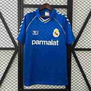 Thailandia Maglia Calcio Away Real Madrid Retro 1986 1988