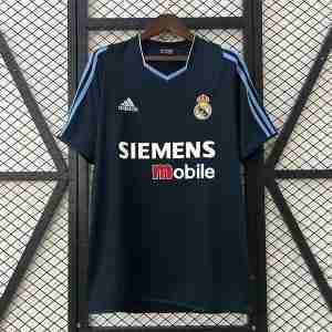 Thailandia Maglia Calcio Away Real Madrid Retro 2003 2004