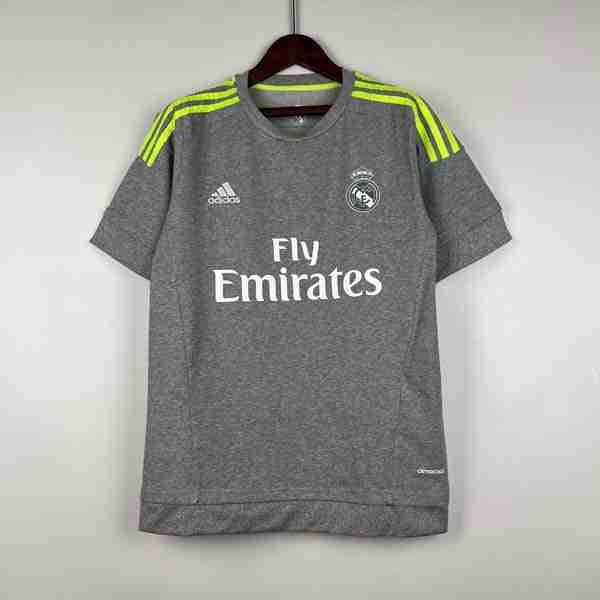 Tailandia Camiseta Real Madrid 2ª Retro 2015 2016 Thailandia Maglia Calcio Away Real Madrid Retro 2015 2016