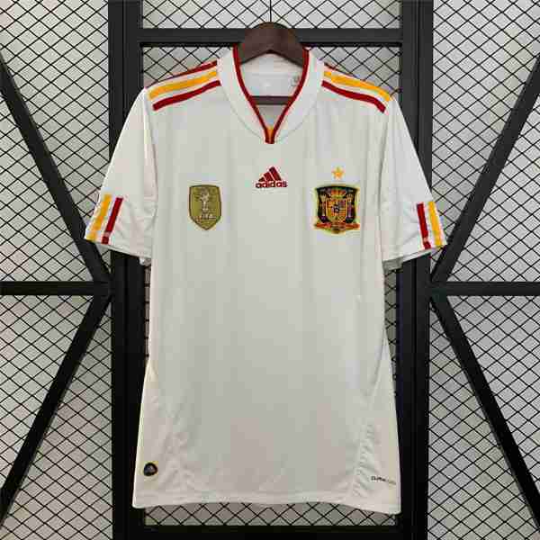 Camiseta Spain 2ª Retro 2025 Thailandia Maglia Calcio Away Spagna Retro 2010 2011