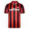 Thailandia Maglia Calcio Prima AC Milan Retro 1988 Rosso