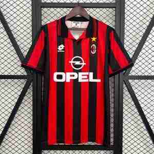 Thailandia Maglia Calcio Prima AC Milan Retro 1997 1998