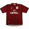 Thailandia Maglia Calcio Prima AC Milan Retro 1999 2000 Rosso
