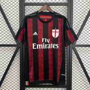 Thailandia Maglia Calcio Prima AC Milan Retro 2015 2016 Rosso