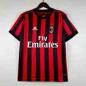 Thailandia Maglia Calcio Prima AC Milan Retro 2017 2018