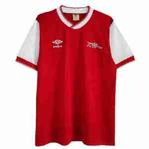 Thailandia Maglia Calcio Prima Arsenal Retro 1983 1984 Rosso