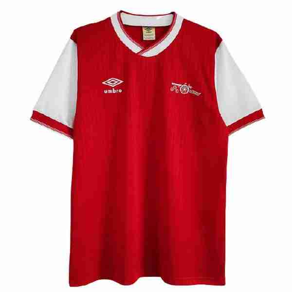 Tailandia Camiseta Arsenal 1ª Retro 1983 1984 Rojo Thailandia Maglia Calcio Prima Arsenal Retro 1983 1984 Rosso