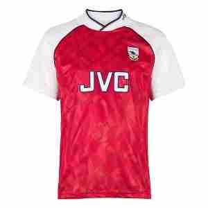 Thailandia Maglia Calcio Prima Arsenal Retro 1990 1991 Rosso
