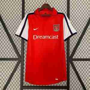 Thailandia Maglia Calcio Prima Arsenal Retro 2001 2002