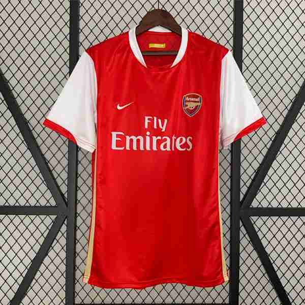 Tailandia Camiseta Arsenal 1ª Retro 2006 2008 Thailandia Maglia Calcio Prima Arsenal Retro 2006 2008