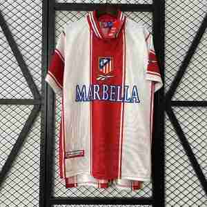 Thailandia Maglia Calcio Prima Atletico Madrid Retro 1999 2000