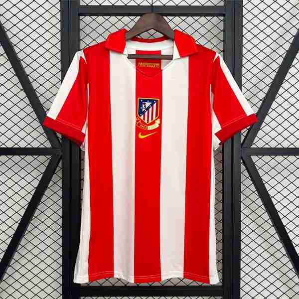 Tailandia Camiseta Atletico Madrid 1ª Retro 2003-2004 Thailandia Maglia Calcio Prima Atletico Madrid Retro 2003 2004