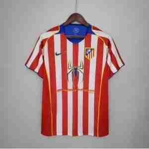 Thailandia Maglia Calcio Prima Atletico Madrid Retro 2004 2005