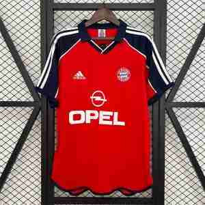 Thailandia Maglia Calcio Prima Bayern Monaco Retro 2000 2001