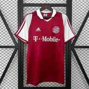 Thailandia Maglia Calcio Prima Bayern Monaco Retro 2003 2004