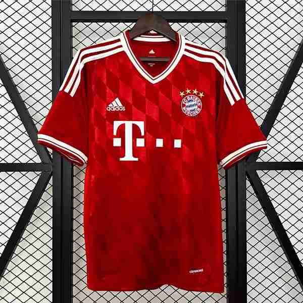 Tailandia Camiseta Bayern Munich 1ª Retro 2013-2014 Thailandia Maglia Calcio Prima Bayern Monaco Retro 2013 2014