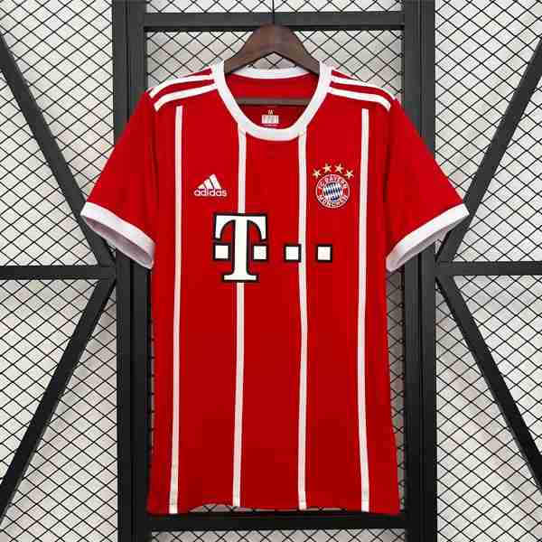 Tailandia Camiseta Bayern Munich 1ª Retro 2017-2018 Thailandia Maglia Calcio Prima Bayern Monaco Retro 2017 2018