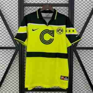 Thailandia Maglia Calcio Prima Borussia Dortmund Retro 1996 1997