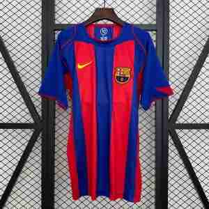 Thailandia Maglia Calcio Prima FC Barcellona Retro 2004 2005