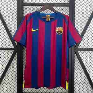 Thailandia Maglia Calcio Prima FC Barcellona Retro 2005 2006