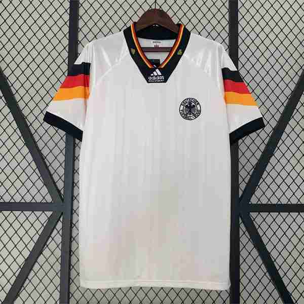 Tailandia Camiseta Alemania 1ª Retro 1992 Thailandia Maglia Calcio Prima Germania Retro 1992