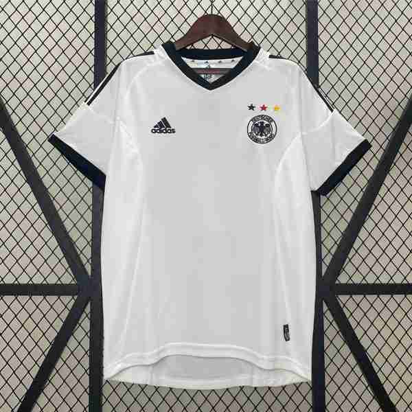 Tailandia Camiseta Alemania 1ª Retro 2002-2003 Thailandia Maglia Calcio Prima Germania Retro 2002 2003