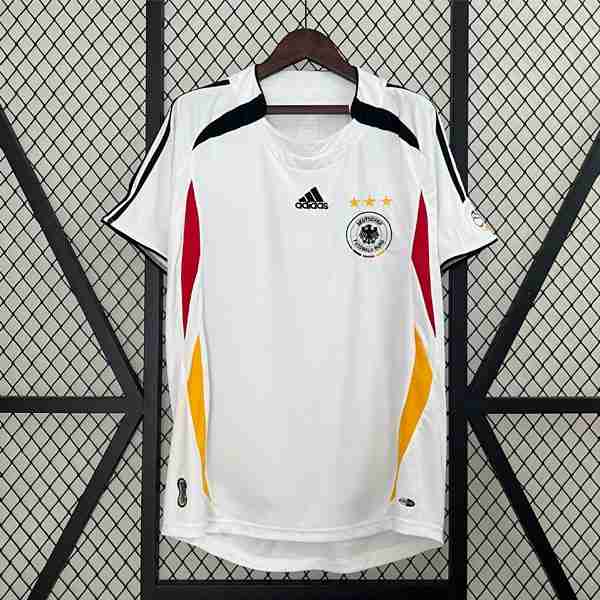 Tailandia Camiseta Alemania 1ª 2006 Thailandia Maglia Calcio Prima Germania Retro 2006