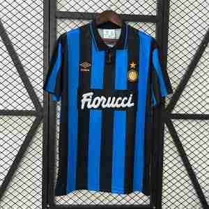 Thailandia Maglia Calcio Prima Inter Milan Retro 1992 1994