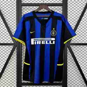 Thailandia Maglia Calcio Prima Inter Milan Retro 2002 2003
