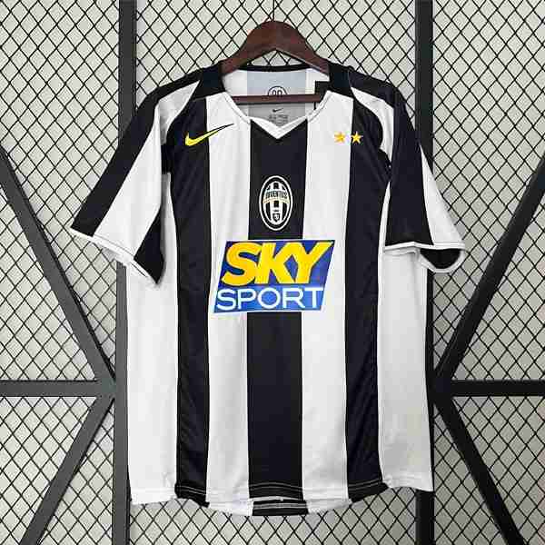 Tailandia Camiseta Juventus 1ª Retro 2004 2005 Thailandia Maglia Calcio Prima Juventus Retro 2004 2005