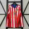 Thailandia Maglia Calcio Prima Manica Lunga Atletico Madrid Retro 2004 2005