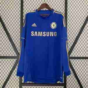 Thailandia Maglia Calcio Prima Manica Lunga Chelsea Retro 2012 2013