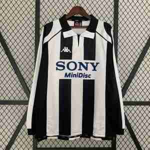 Thailandia Maglia Calcio Prima Manica Lunga Juventus Retro 1997 1998