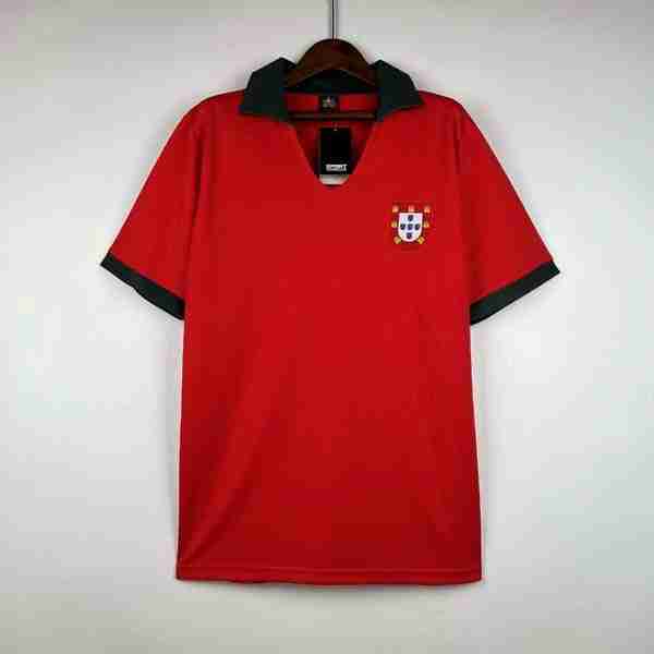 Tailandia Camiseta Portugal 1ª Retro 1972 Thailandia Maglia Calcio Prima Portogallo Retro 1972