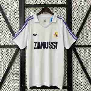 Thailandia Maglia Calcio Prima Real Madrid Retro 1984 1985