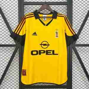 Thailandia Maglia Calcio Quarta AC Milan Retro 1999 2000